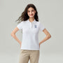 Giordano Women’s Slim Fit Embroidered 3D Lion Polo - Premium Polo