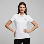 Giordano Women's Slim Fit Embroidered Napoleon Polo - first_variant_option_2 Premium Polo for Giordano