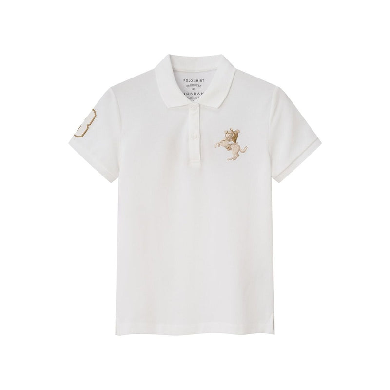 Giordano Women's Slim Fit Embroidered Napoleon Polo - first_variant_option_2 Premium Polo for Giordano