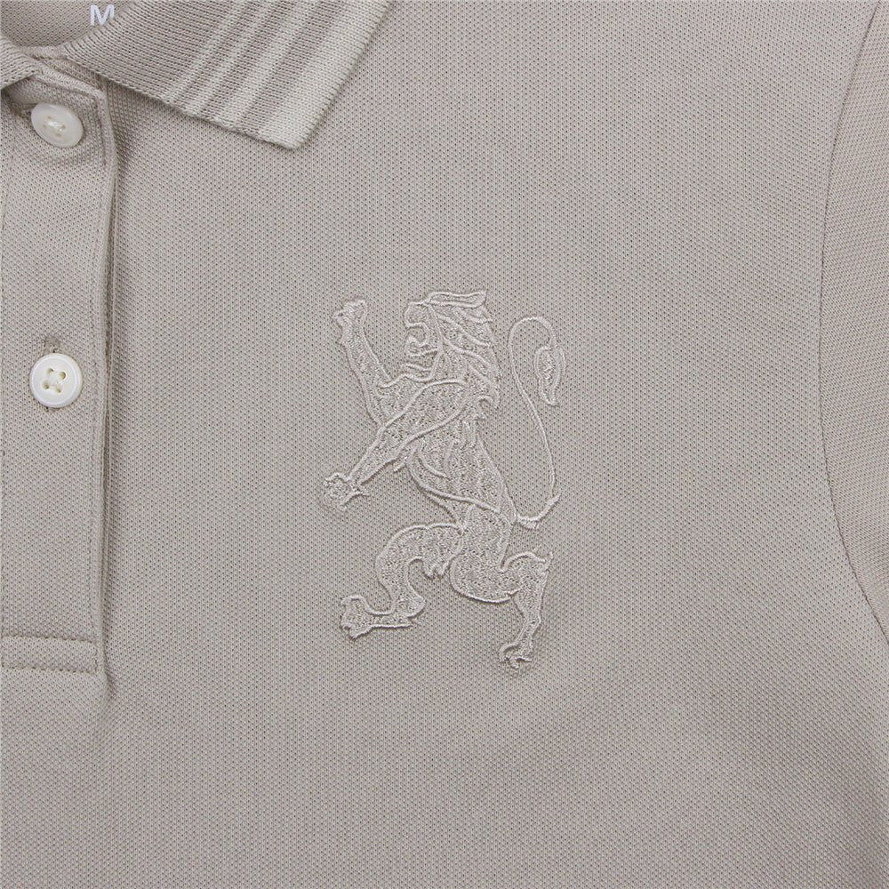 Giordano Women’s Slim Pique Polo with 3D Lion Embroidery - first_variant_option_2 Premium Polo for Giordano