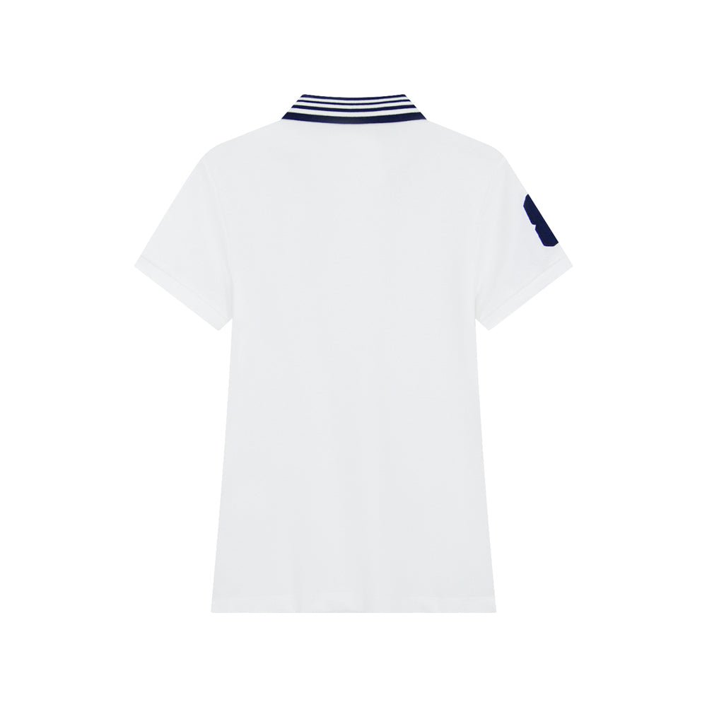 Giordano Women’s Slim Pique Polo with 3D Lion Embroidery - first_variant_option_2 Premium Polo for Giordano
