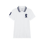 Giordano Women’s Slim Pique Polo with 3D Lion Embroidery - first_variant_option_2 Premium Polo for Giordano
