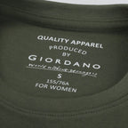 Giordano Women's Stretch Crewneck Tee - Premium Tee