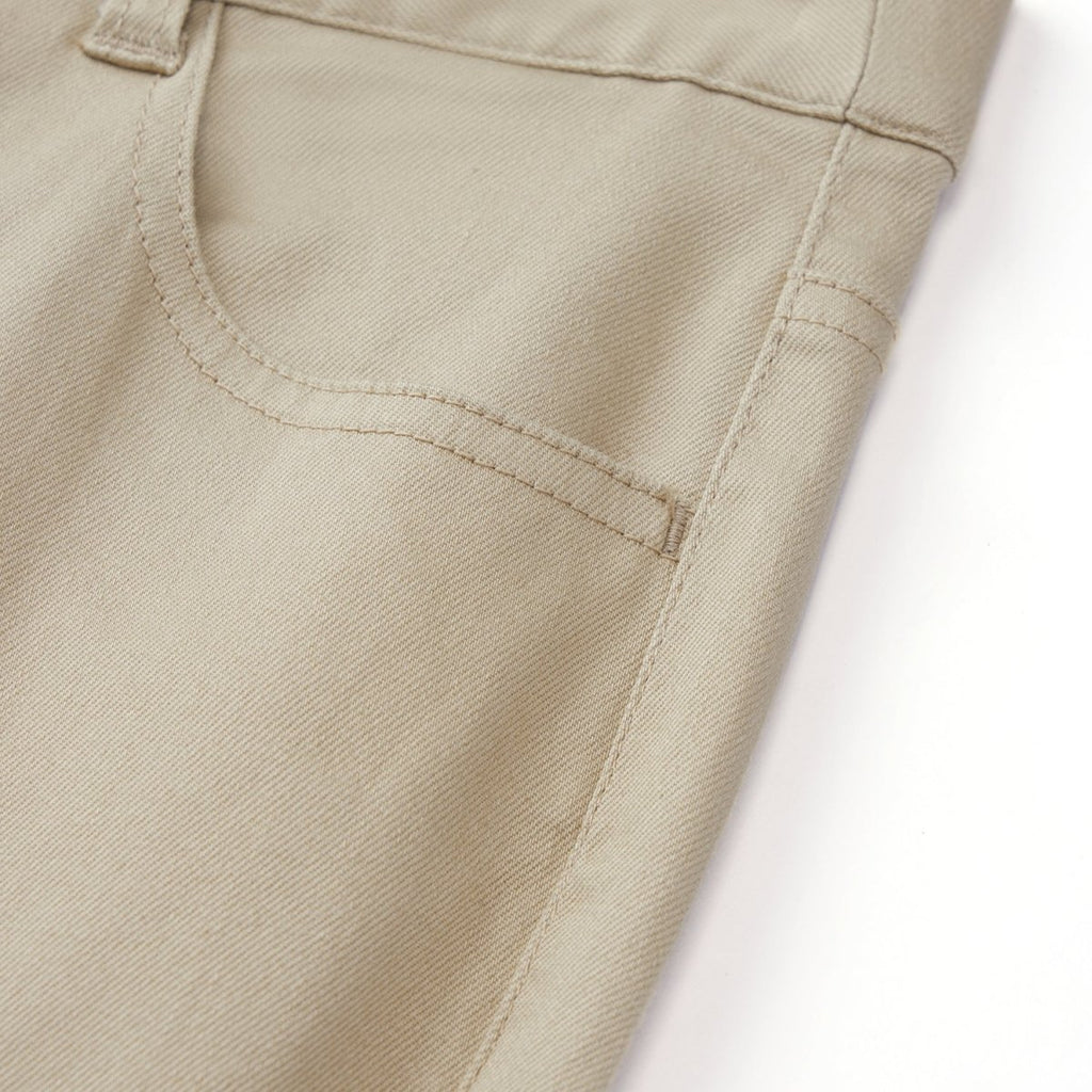 Giordano Women's Stretch Twill Khaki Pants - Premium Pants
