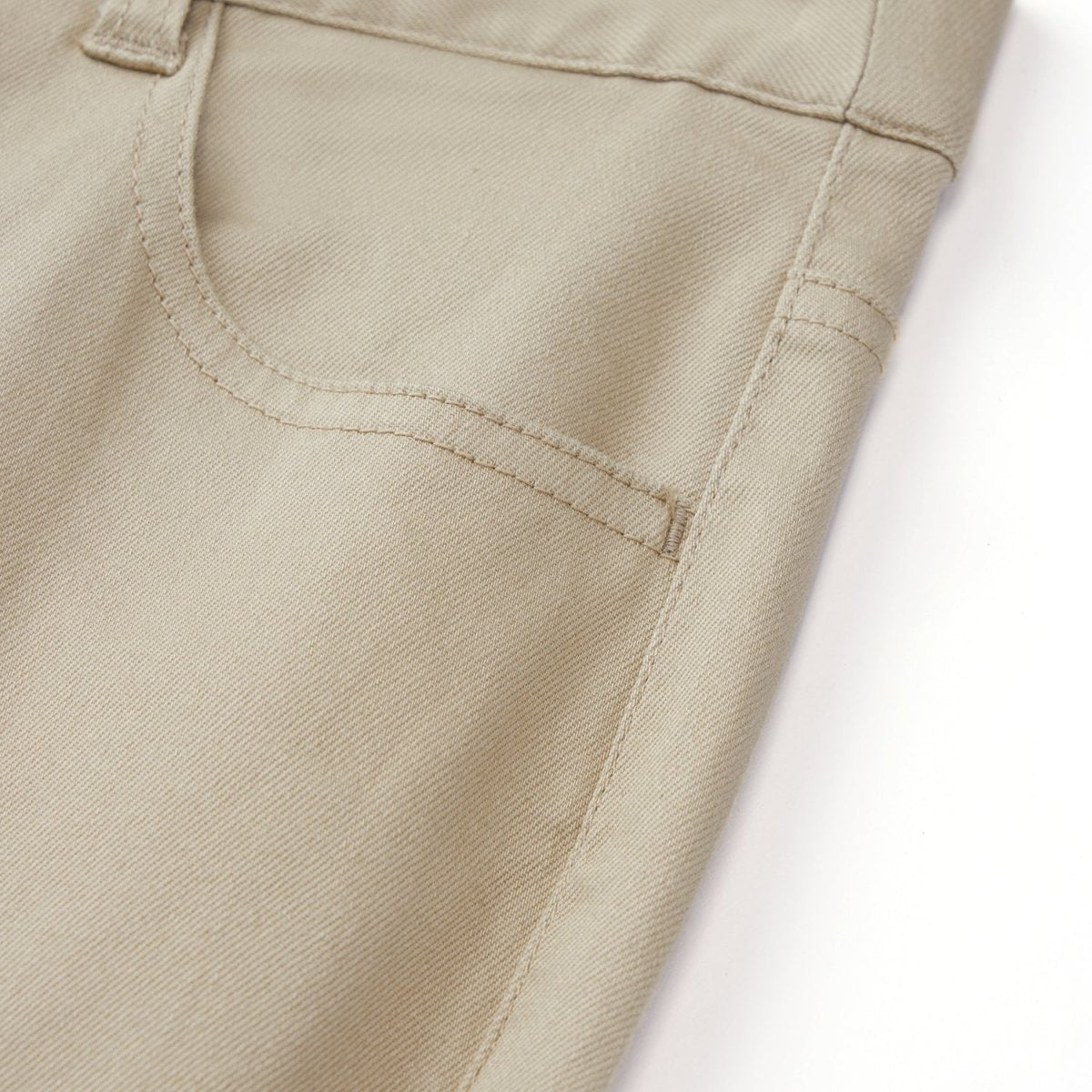 Giordano Women's Stretch Twill Khaki Pants - Premium Pants