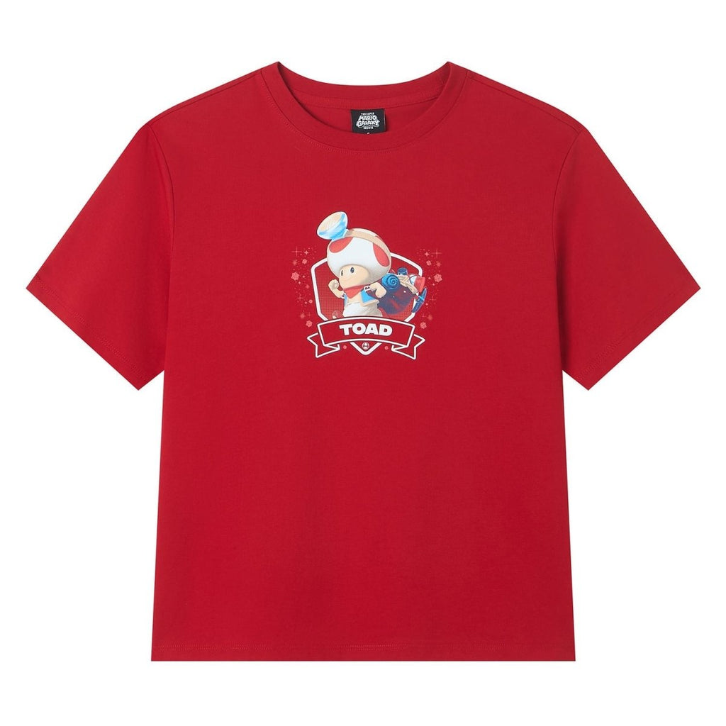 Giordano Women's Super Mario Cotton Blend Print Tee - first_variant_option_2 Premium Print Tee for Giordano