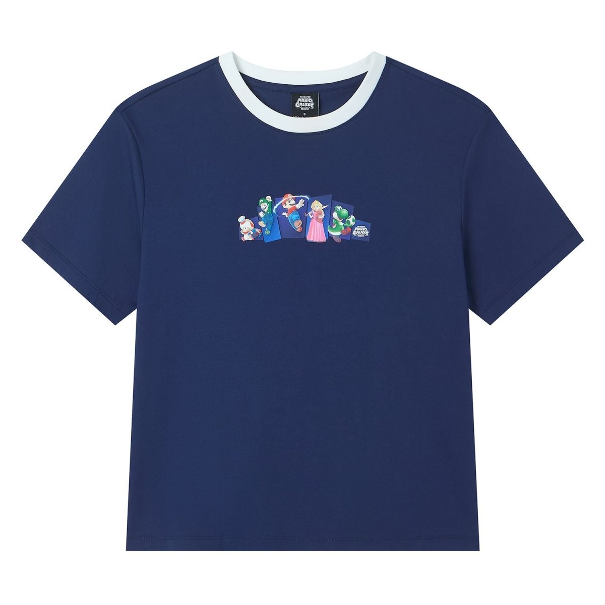Giordano Women's Super Mario Print Boyfriend Tee - first_variant_option_2 Premium Print Tee for Giordano