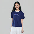 Giordano Women's Super Mario Print Boyfriend Tee - first_variant_option_2 Premium Print Tee for Giordano