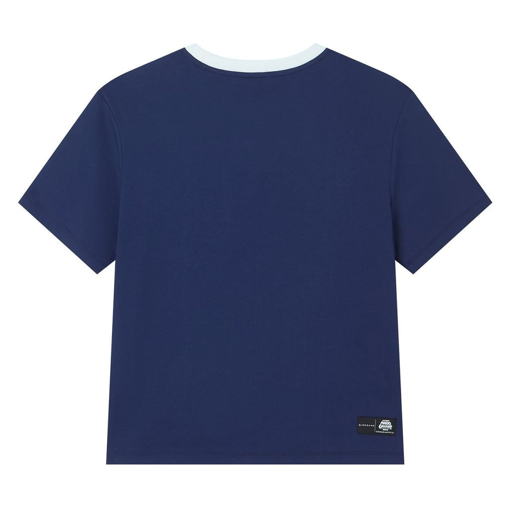 Giordano Women's Super Mario Print Boyfriend Tee - first_variant_option_2 Premium Print Tee for Giordano