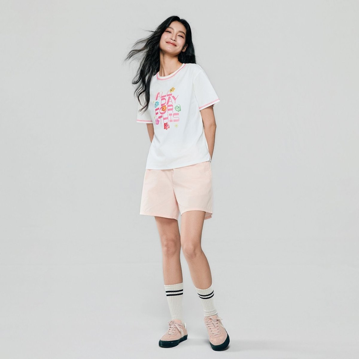 Giordano Women's Super Mario Print Tee - first_variant_option_2 Premium Print Tee for Giordano