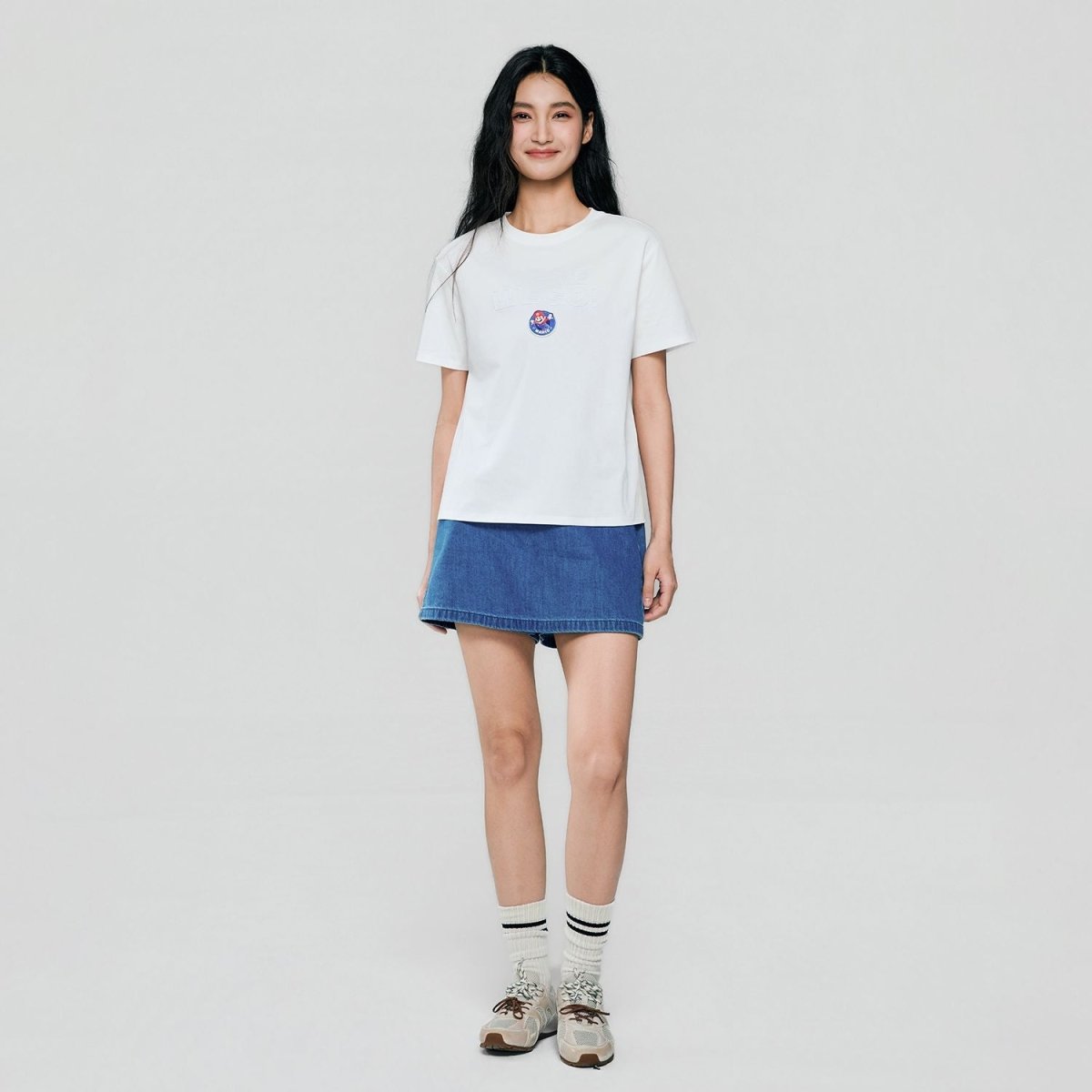 Giordano Women's Super Mario Print Tee - first_variant_option_2 Premium Print Tee for Giordano