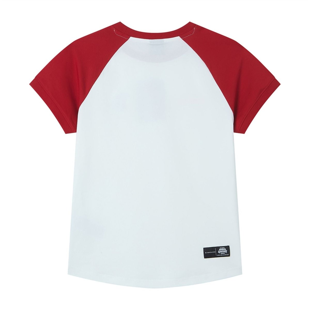 Giordano Women's Super Mario Raglan Tee - first_variant_option_2 Premium Print Tee for Giordano