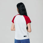 Giordano Women's Super Mario Raglan Tee - first_variant_option_2 Premium Print Tee for Giordano
