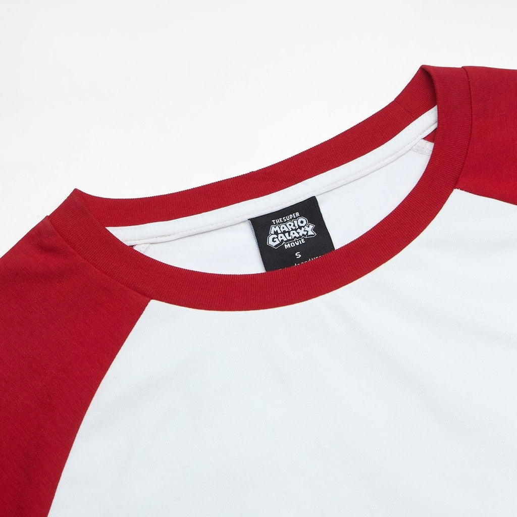 Giordano Women's Super Mario Raglan Tee - first_variant_option_2 Premium Print Tee for Giordano