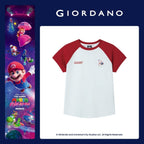 Giordano Women's Super Mario Raglan Tee - first_variant_option_2 Premium Print Tee for Giordano