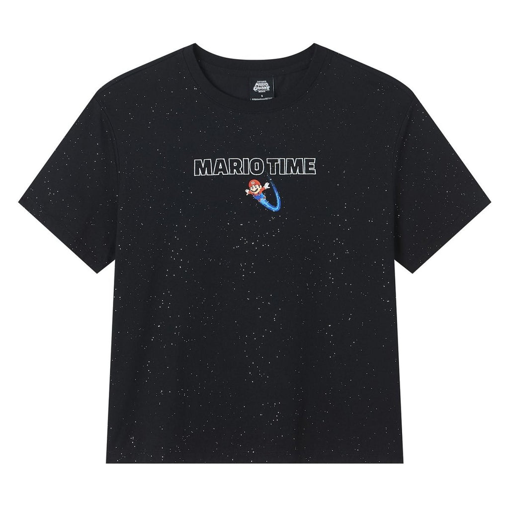 Giordano Women's Super Super Mario Boyfriend Tee - first_variant_option_2 Premium Print Tee for Giordano