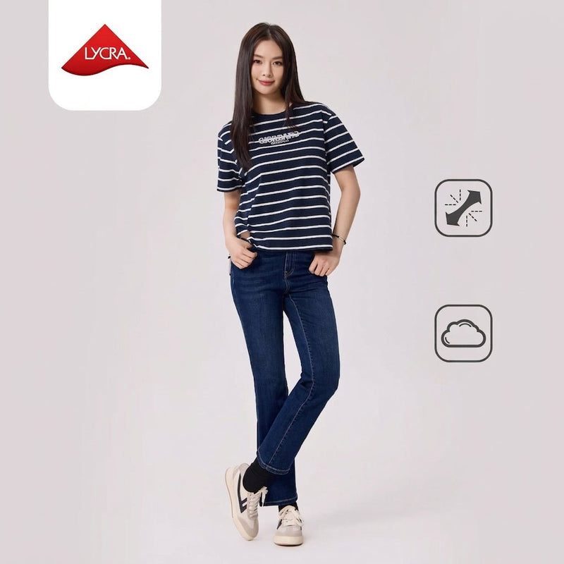 Giordano Women's Ultra - Stretch Flare Jeans - first_variant_option_2 Premium Jeans for Giordano