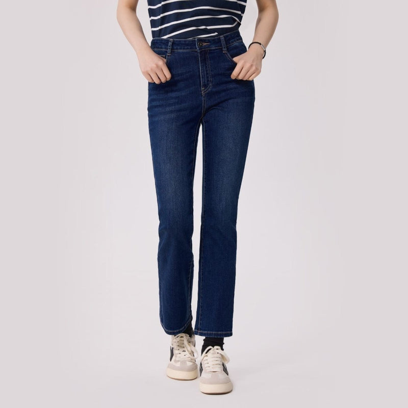 Giordano Women's Ultra - Stretch Flare Jeans - first_variant_option_2 Premium Jeans for Giordano