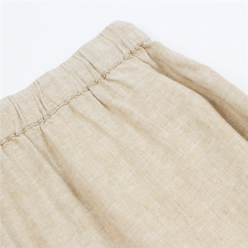 Giordano Women's Wide Leg Linen - Viscose Pants - first_variant_option_2 Premium Pants for Giordano