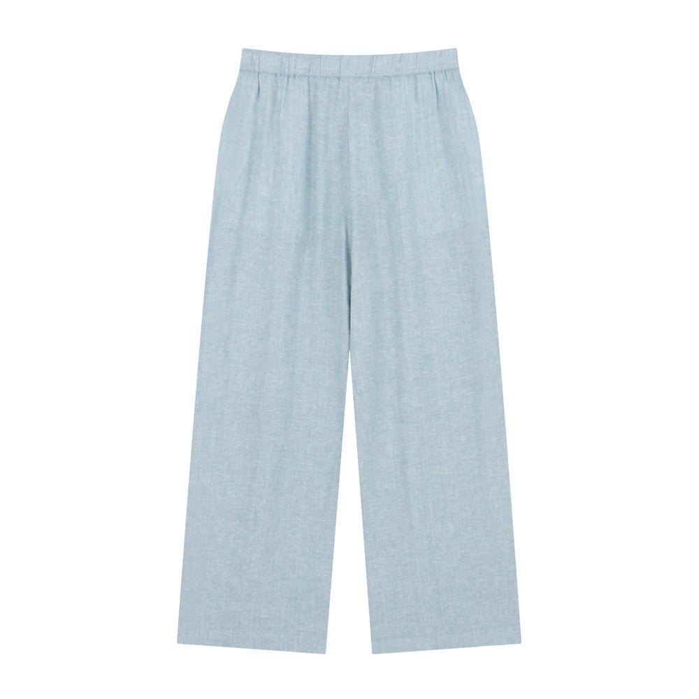 Giordano Women's Wide Leg Linen - Viscose Pants - first_variant_option_2 Premium Pants for Giordano