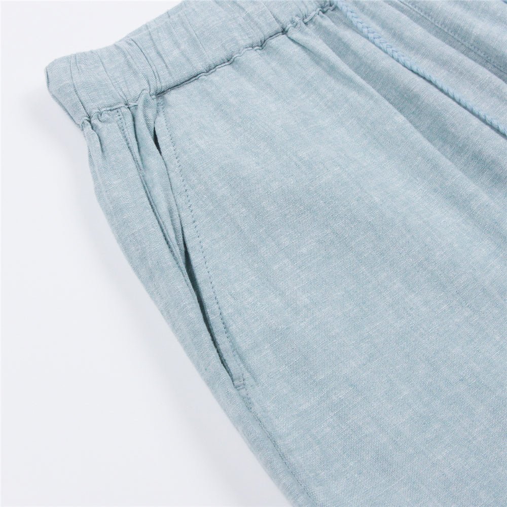 Giordano Women's Wide Leg Linen - Viscose Pants - first_variant_option_2 Premium Pants for Giordano