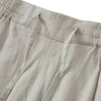Giordano Women's Wide Leg Linen Viscose Pants - Elastic High Waist For Comfort - Premium Pants