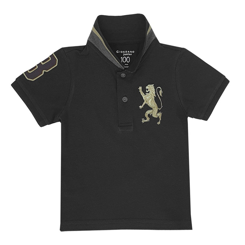 Giordano Junior 3D Lion Polo - Premium Polo