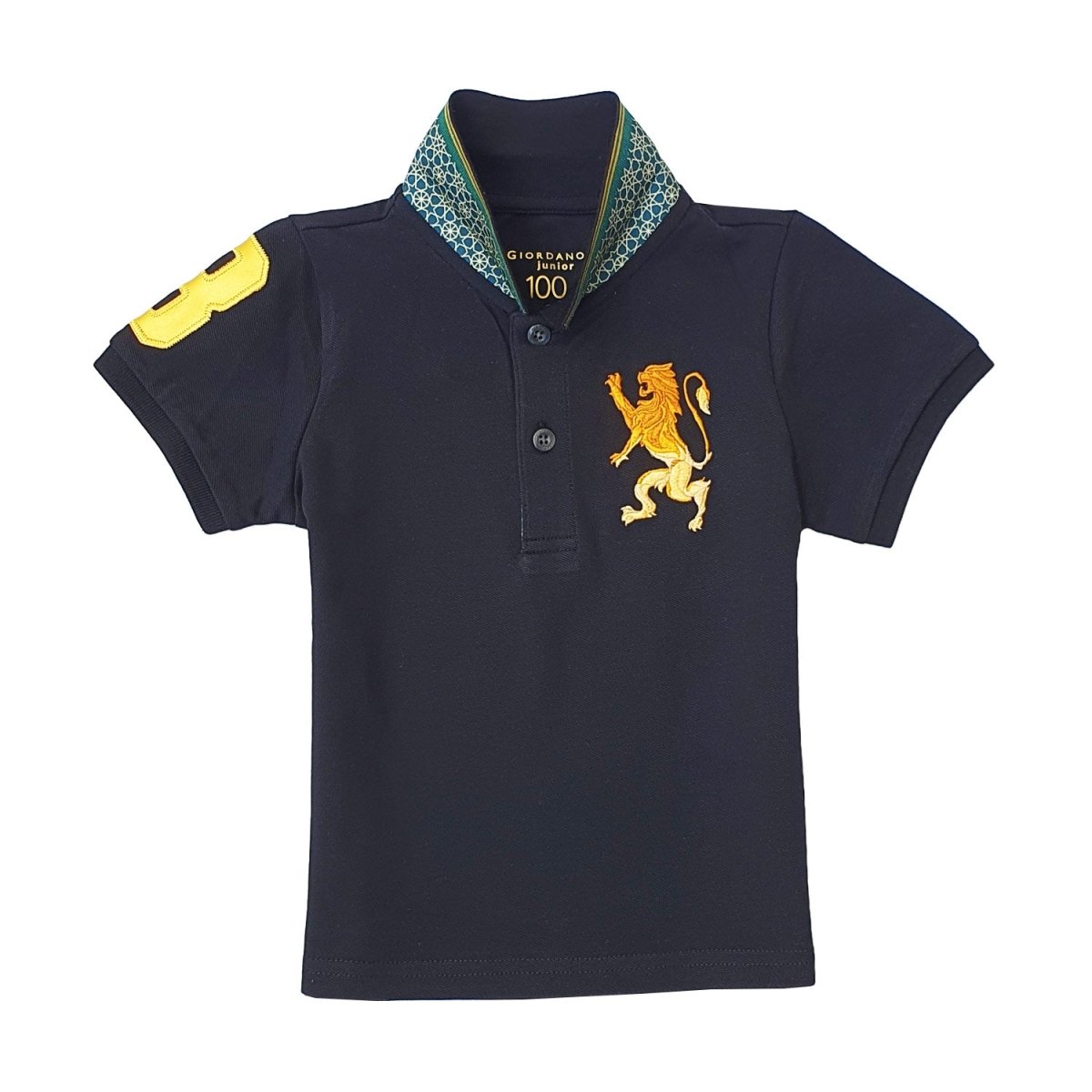 Giordano Junior 3D Lion Polo - Premium Polo