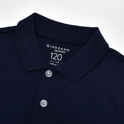Junior Cotton Interlock Liquid Touch Polo - Giordano
