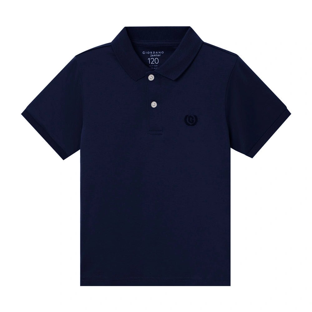 Junior Cotton Interlock Liquid Touch Polo - Giordano
