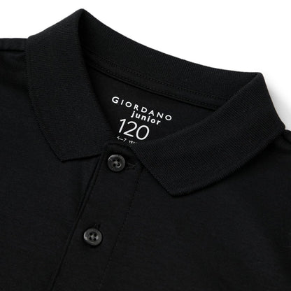 Junior Cotton Interlock Liquid Touch Polo - Giordano