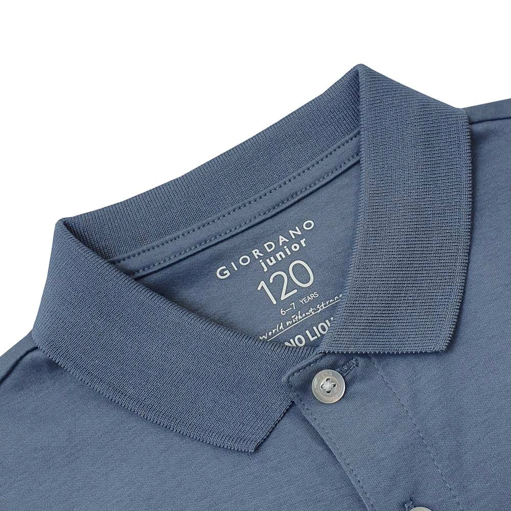 Junior Cotton Interlock Liquid Touch Polo - Giordano