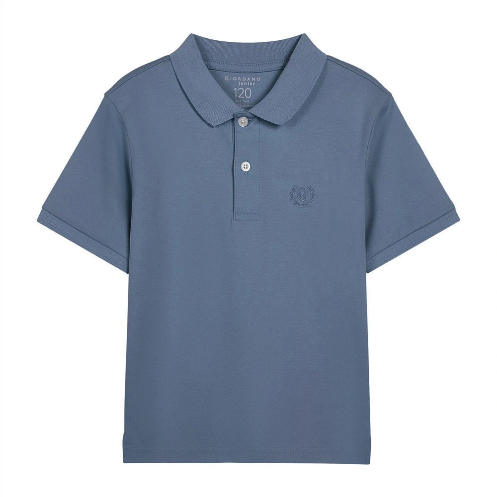 Junior Cotton Interlock Liquid Touch Polo - Giordano