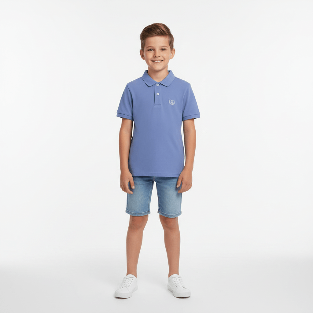 Giordano Junior Cotton Interlock Liquid Touch Polo - Premium Polo