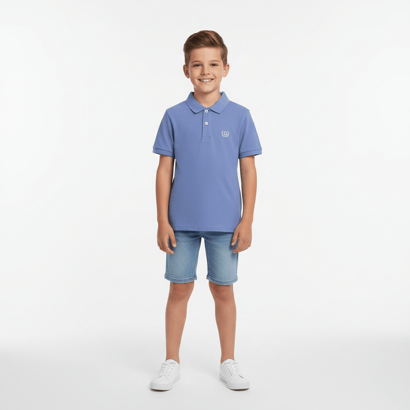 Giordano Junior Cotton Interlock Liquid Touch Polo - Premium Polo