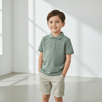 Giordano Junior Cotton Interlock Liquid Touch Polo - Premium Polo