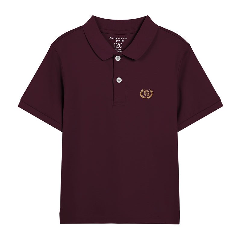 Junior Cotton Interlock Liquid Touch Polo 4 Y - Shop Giordano