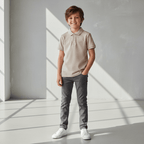 Junior Cotton Interlock Liquid Touch Polo 4 Y - Shop Giordano