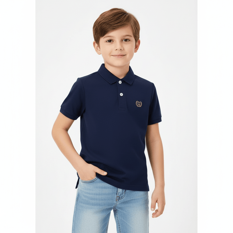 Giordano Junior Cotton Interlock Liquid Touch Polo - Premium Polo