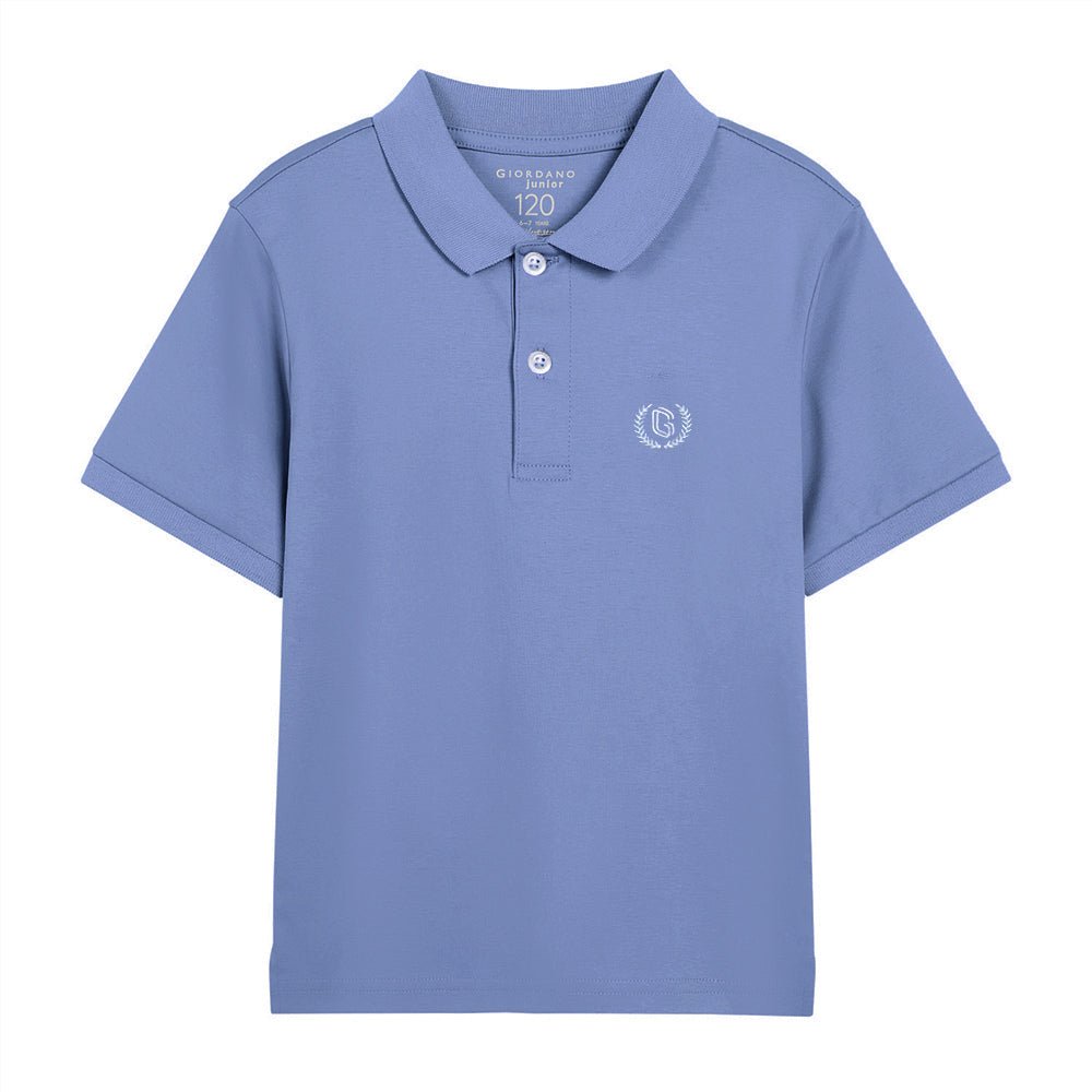 Junior Cotton Interlock Liquid Touch Polo - Giordano