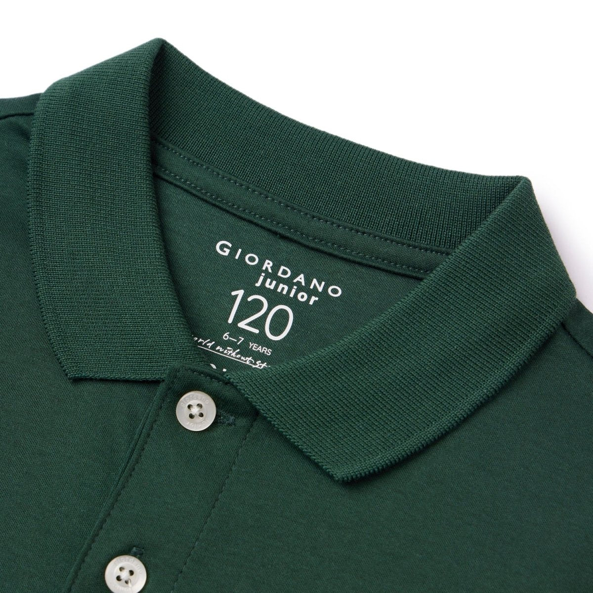 Giordano Junior Cotton Interlock Liquid Touch Polo - Premium Polo
