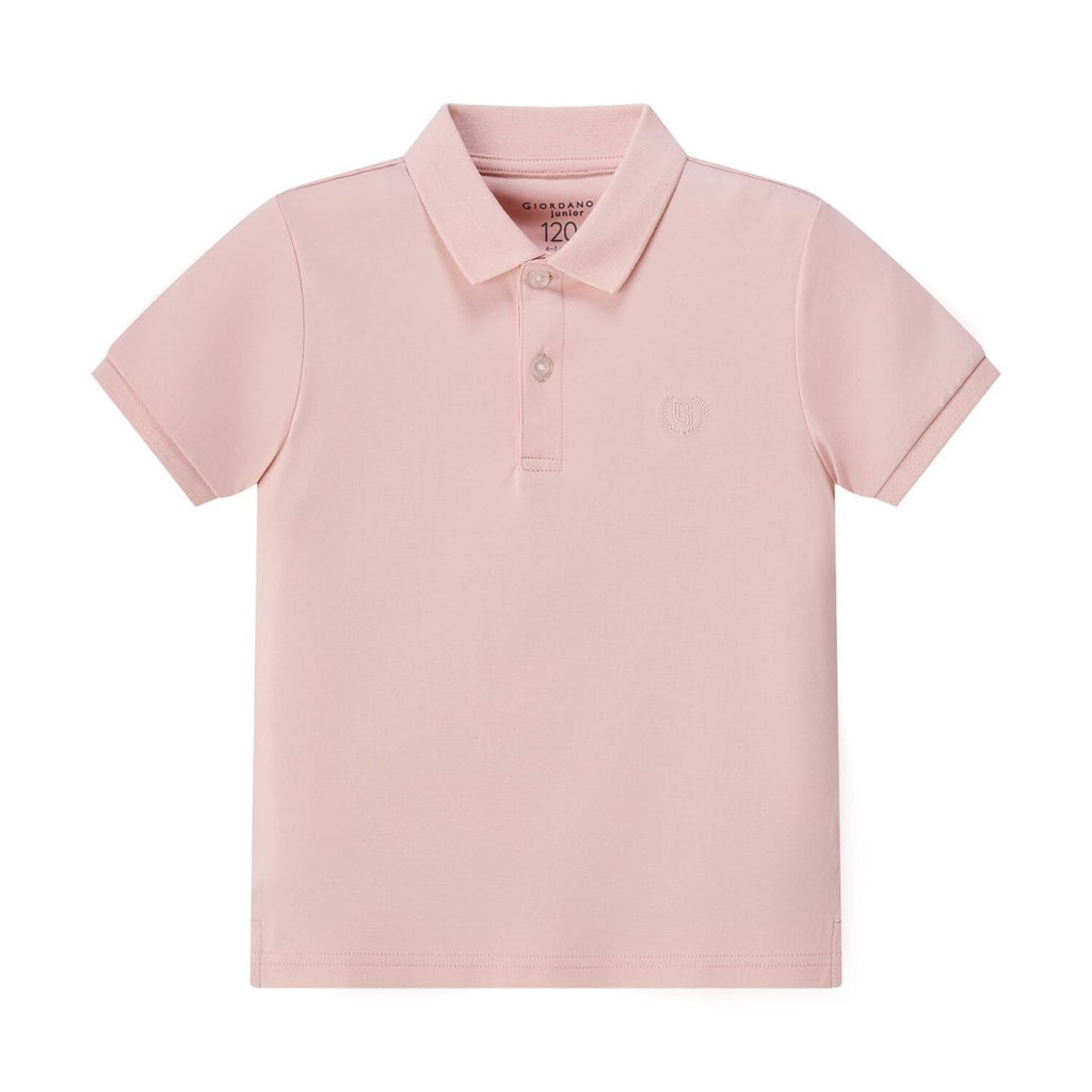 Kids Cotton Interlock Liquid Touch Polo 4 Y - Shop Giordano