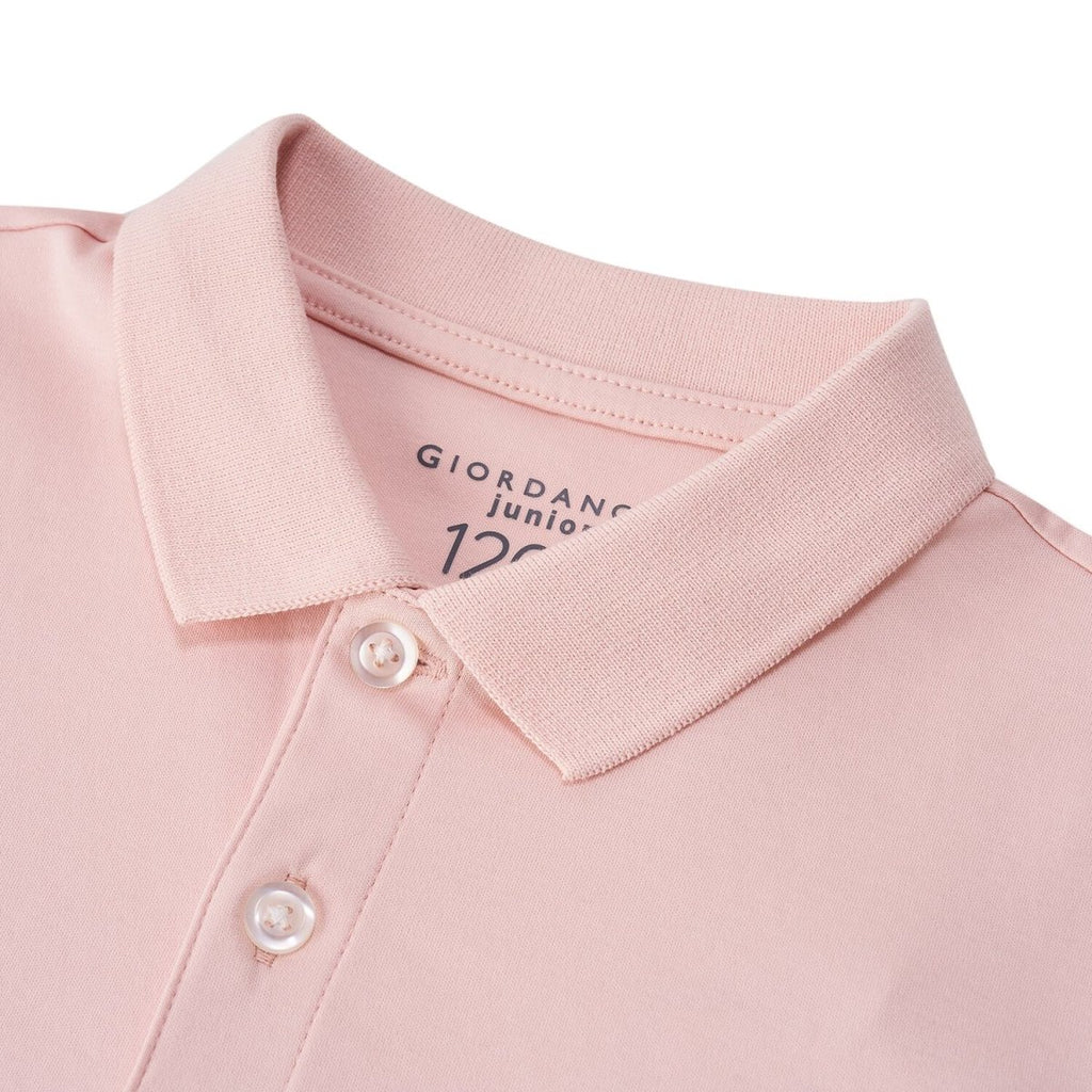 Kids Cotton Interlock Liquid Touch Polo 4 Y - Shop Giordano