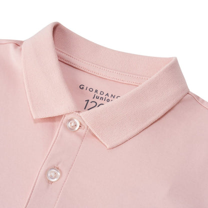 Junior Cotton Interlock Liquid Touch Polo - Giordano