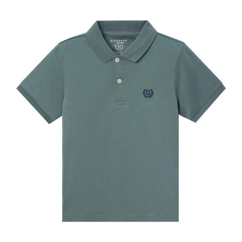 Junior Cotton Interlock Liquid Touch Polo 100 - Shop Giordano