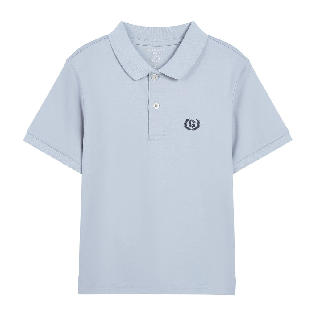 Junior Cotton Interlock Liquid Touch Polo 100 - Shop Giordano
