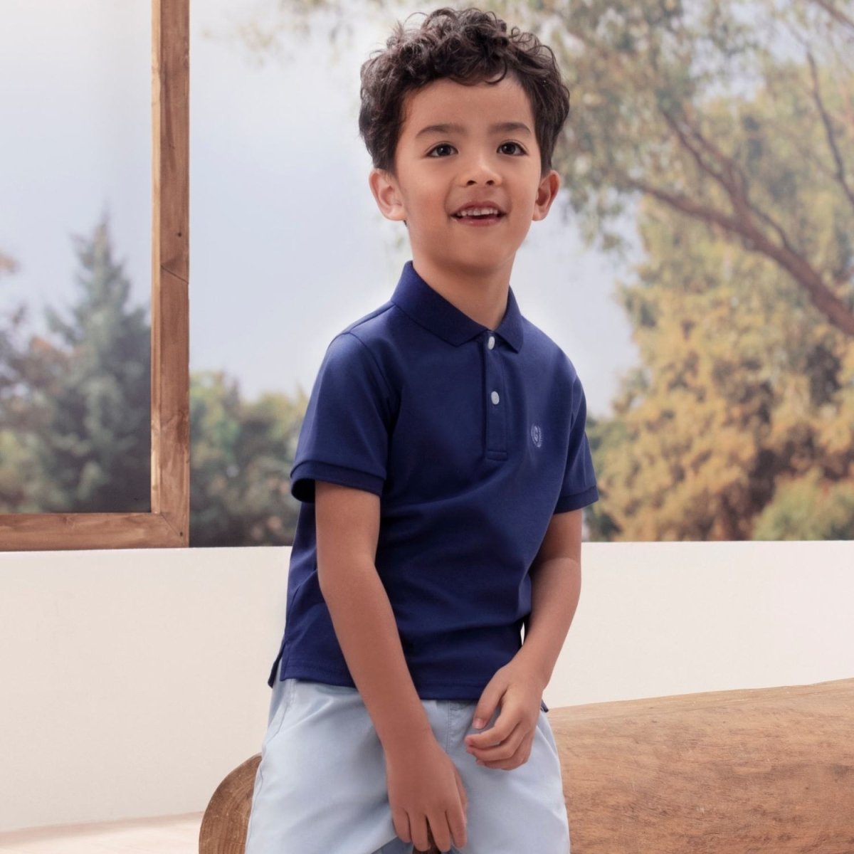 Junior Cotton Interlock Liquid Touch Polo - Giordano
