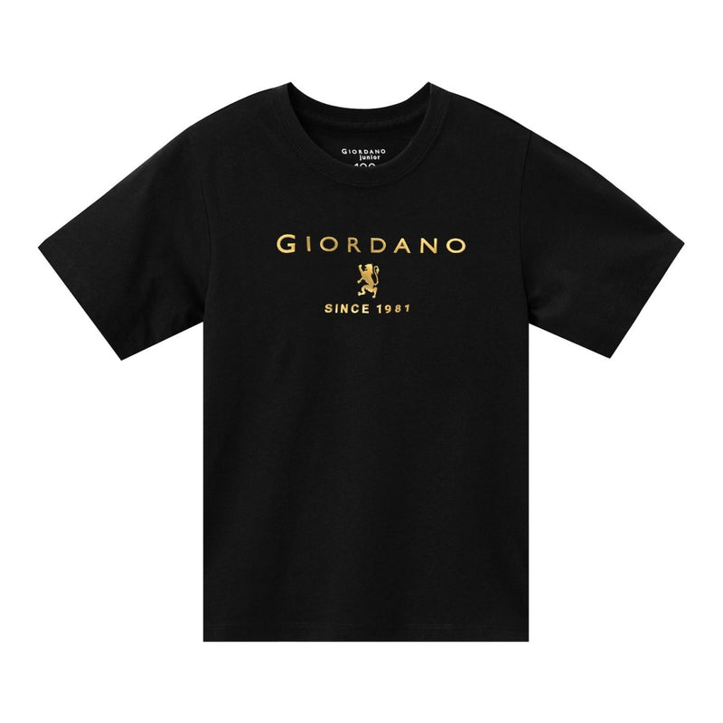 Giordano Junior Cotton Jersey Graphic Tee - Comfortable & Stylish - Premium Print Tee