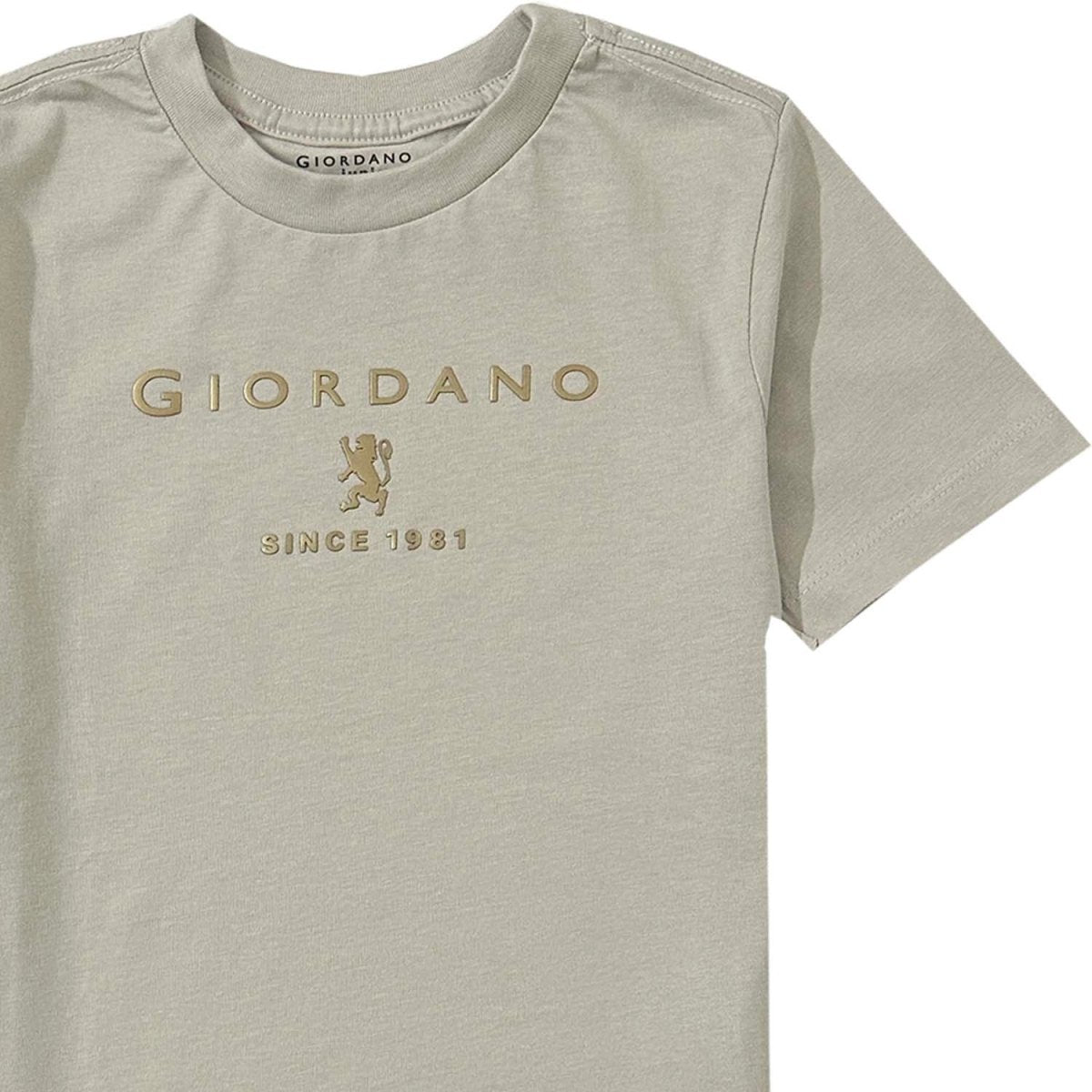 Junior Cotton Jersey Graphic Tee - Comfortable & Stylish - Giordano