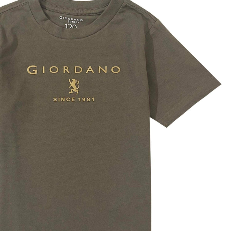 Giordano Junior Cotton Jersey Graphic Tee - Comfortable & Stylish - Premium Print Tee